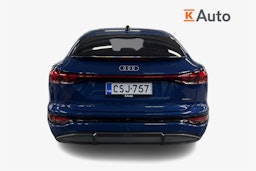 sininen Audi Q6 e-tron 2025 kuva 3.