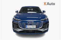 sininen Audi Q6 e-tron 2025 kuva 4.