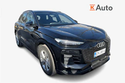 musta Audi Q6 e-tron 2025 kuva 1.