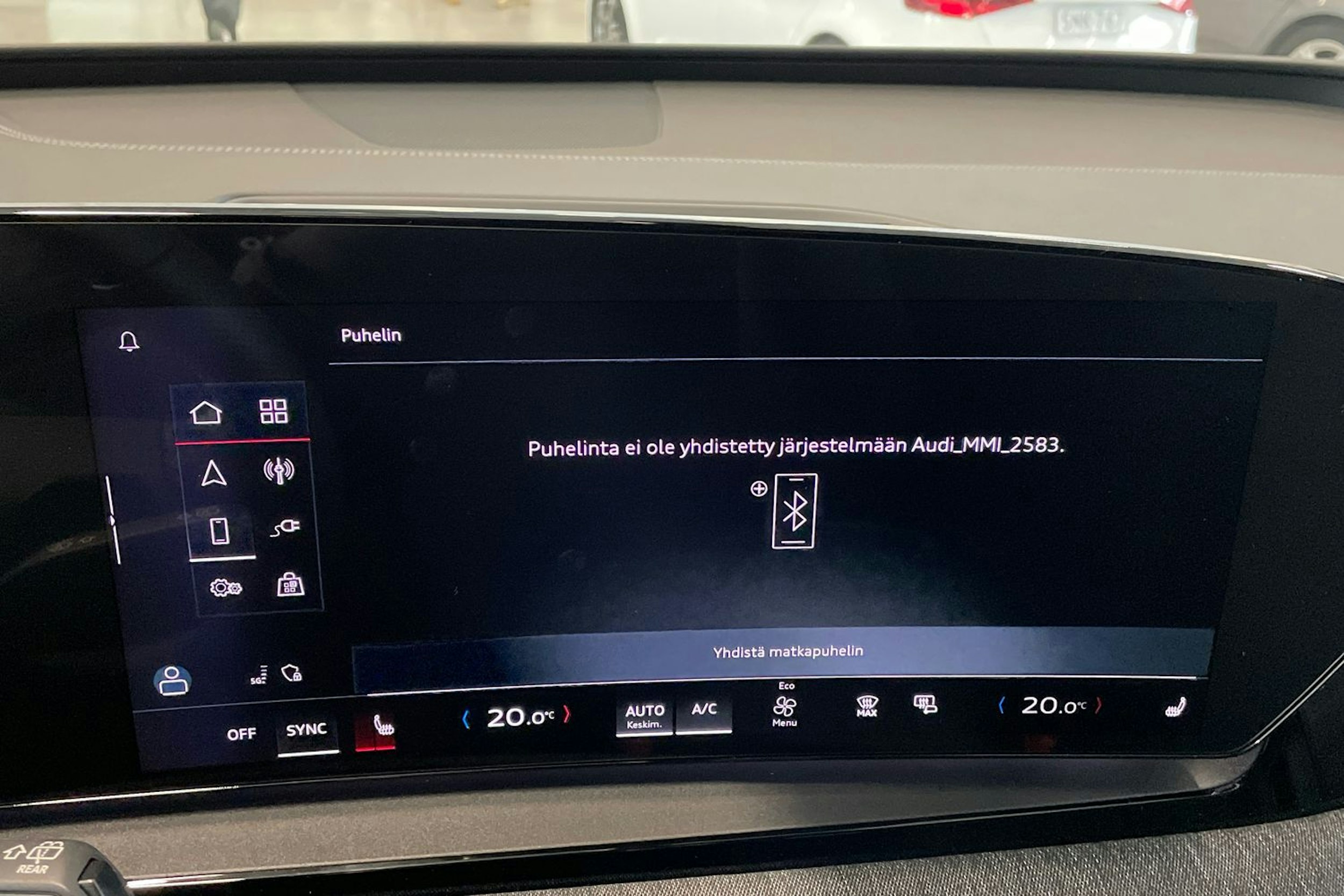 musta Audi Q6 e-tron 2025 kuva 30.