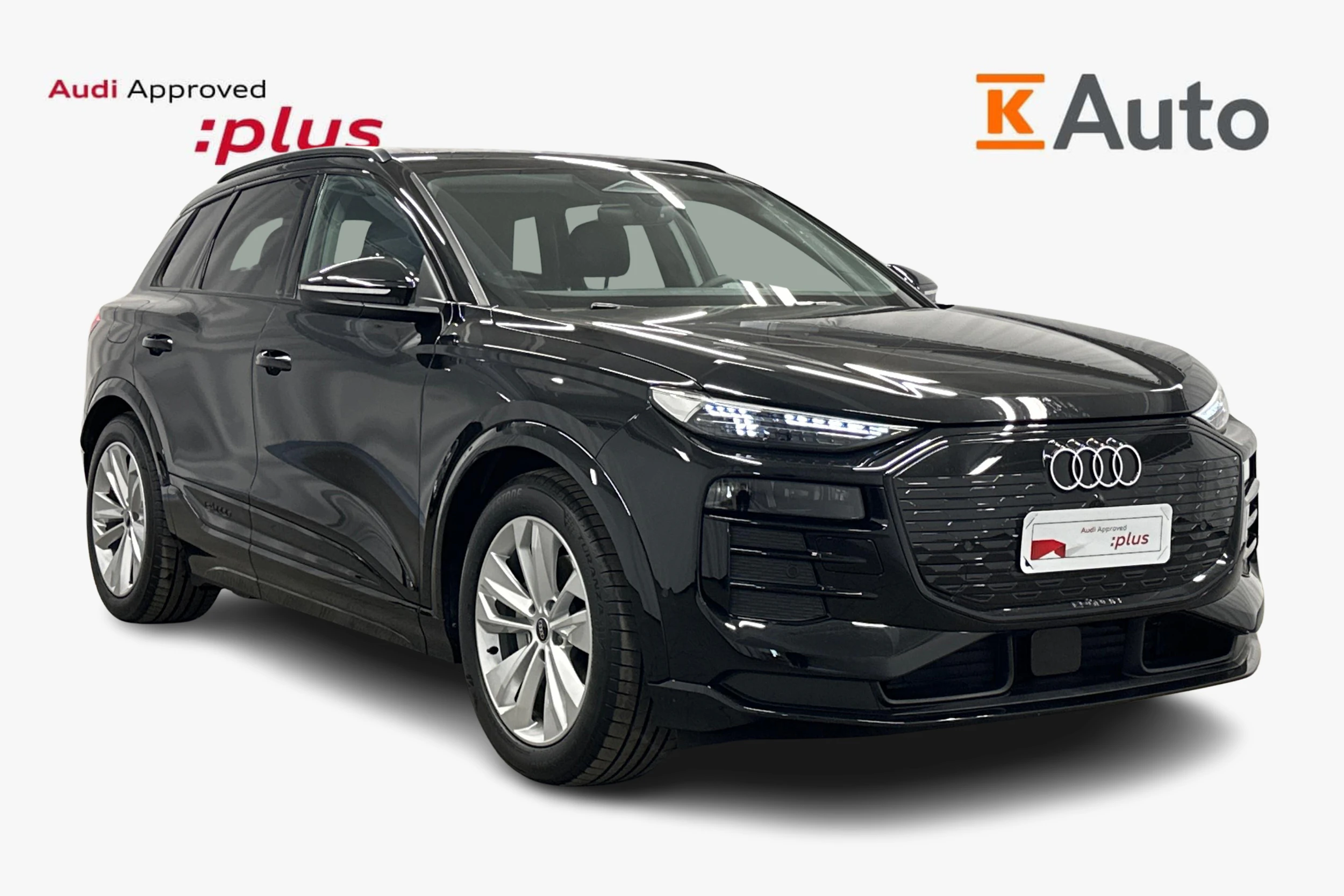 musta Audi Q6 e-tron 2025 kuva 1.