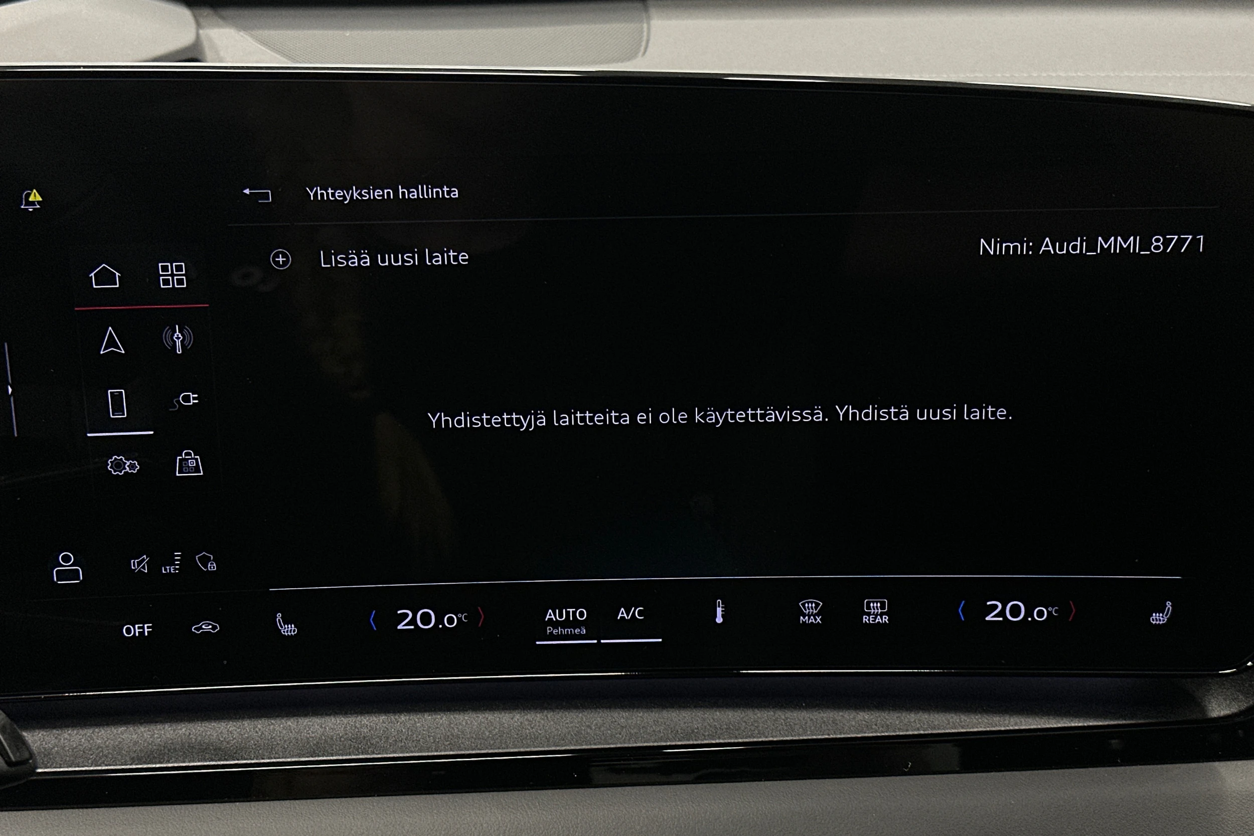 musta Audi Q6 e-tron 2025 kuva 23.