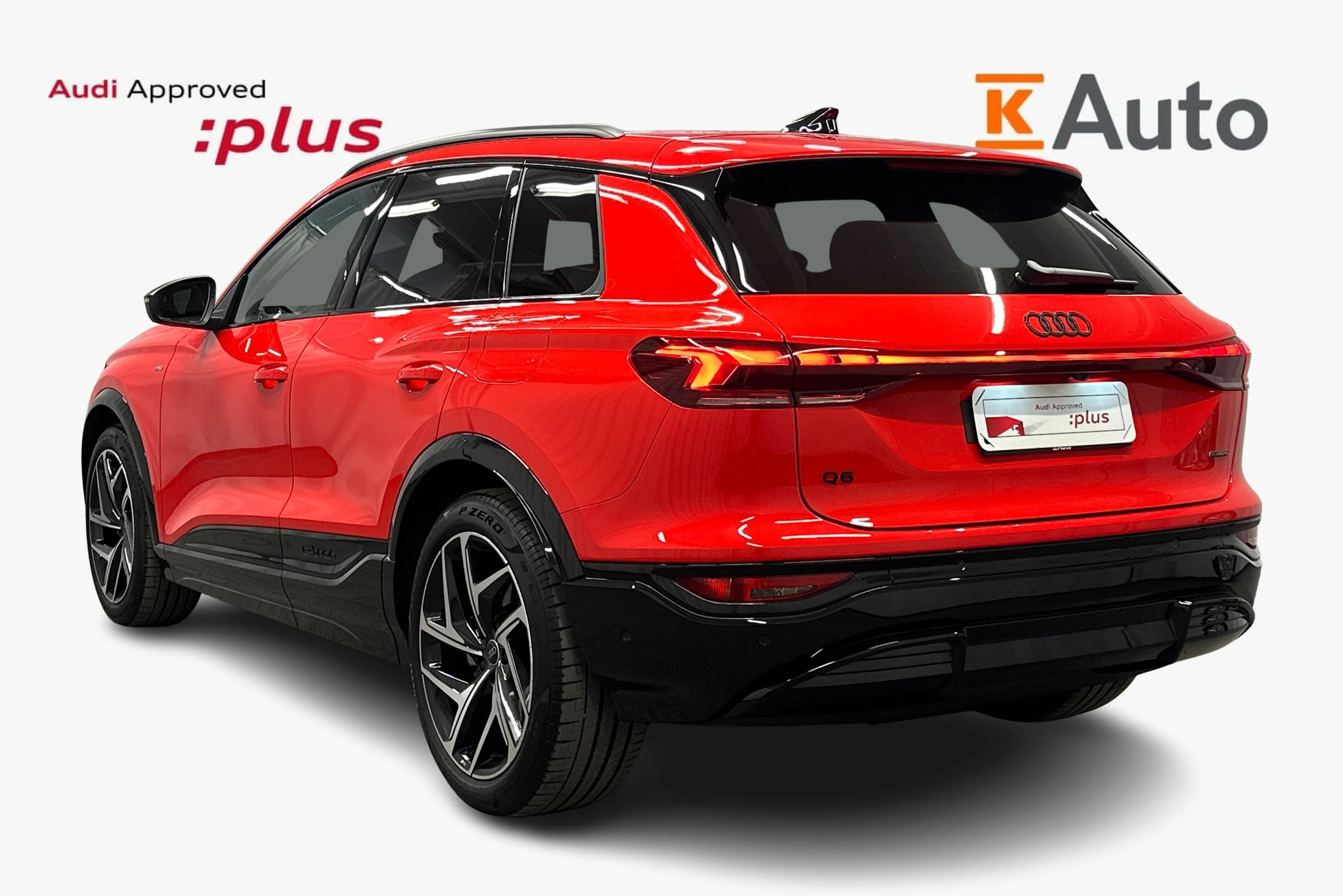 punainen Audi Q6 e-tron 2025 kuva 2.