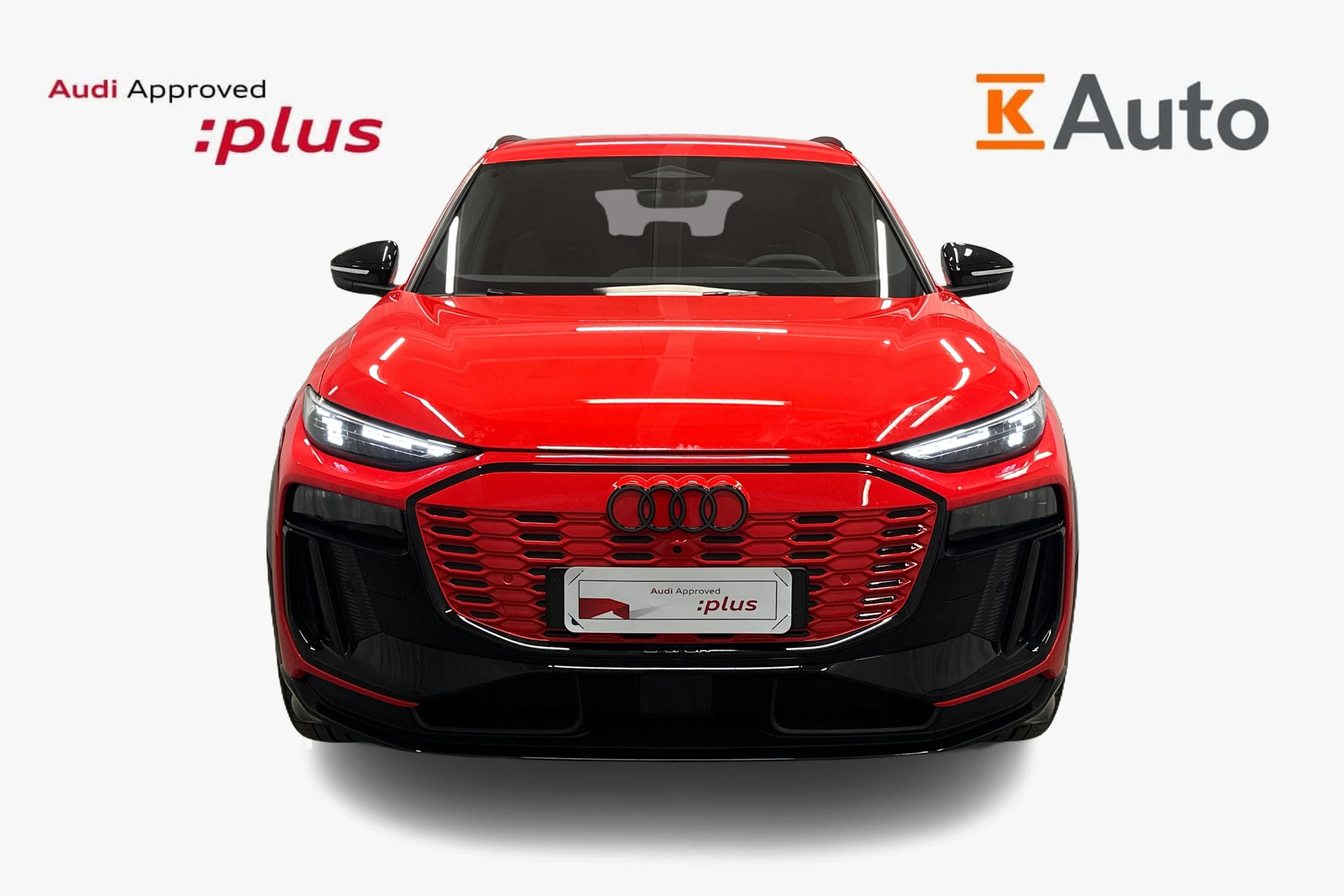 punainen Audi Q6 e-tron 2025 kuva 4.