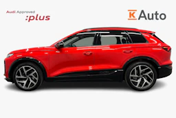 punainen Audi Q6 e-tron 2025 kuva 5.