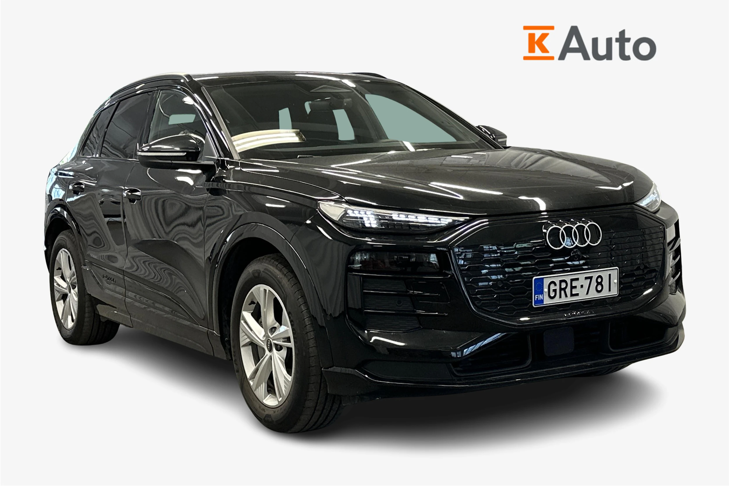 musta Audi Q6 e-tron 2025 kuva 1.