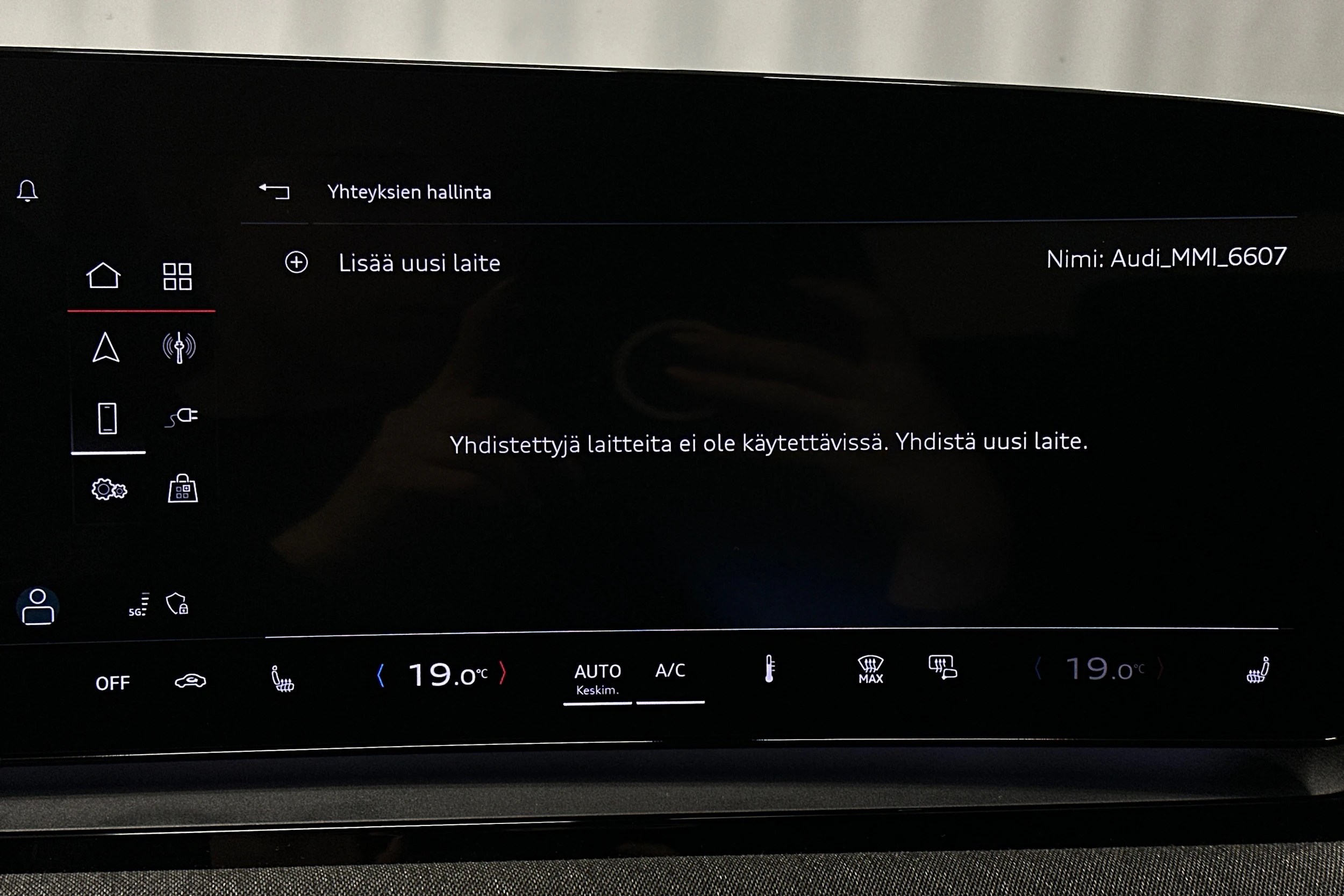 musta Audi Q6 e-tron 2025 kuva 22.