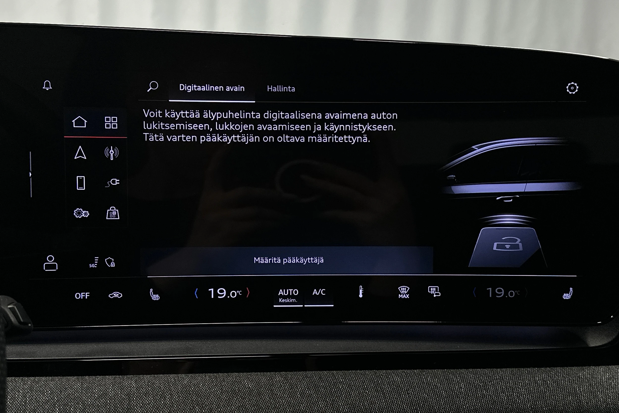 musta Audi Q6 e-tron 2025 kuva 29.