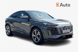 harmaa Audi Q6 e-tron 2025 kuva 1.
