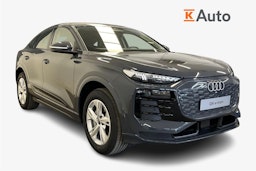 harmaa Audi Q6 e-tron 2025 kuva 1.