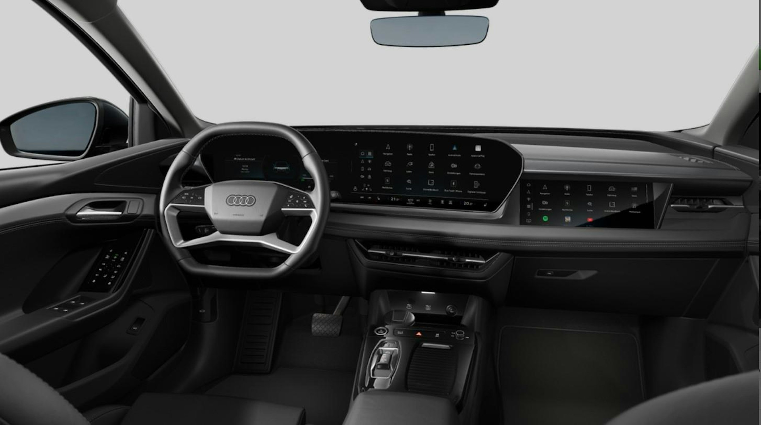 harmaa Audi Q6 e-tron 2025 kuva 3.