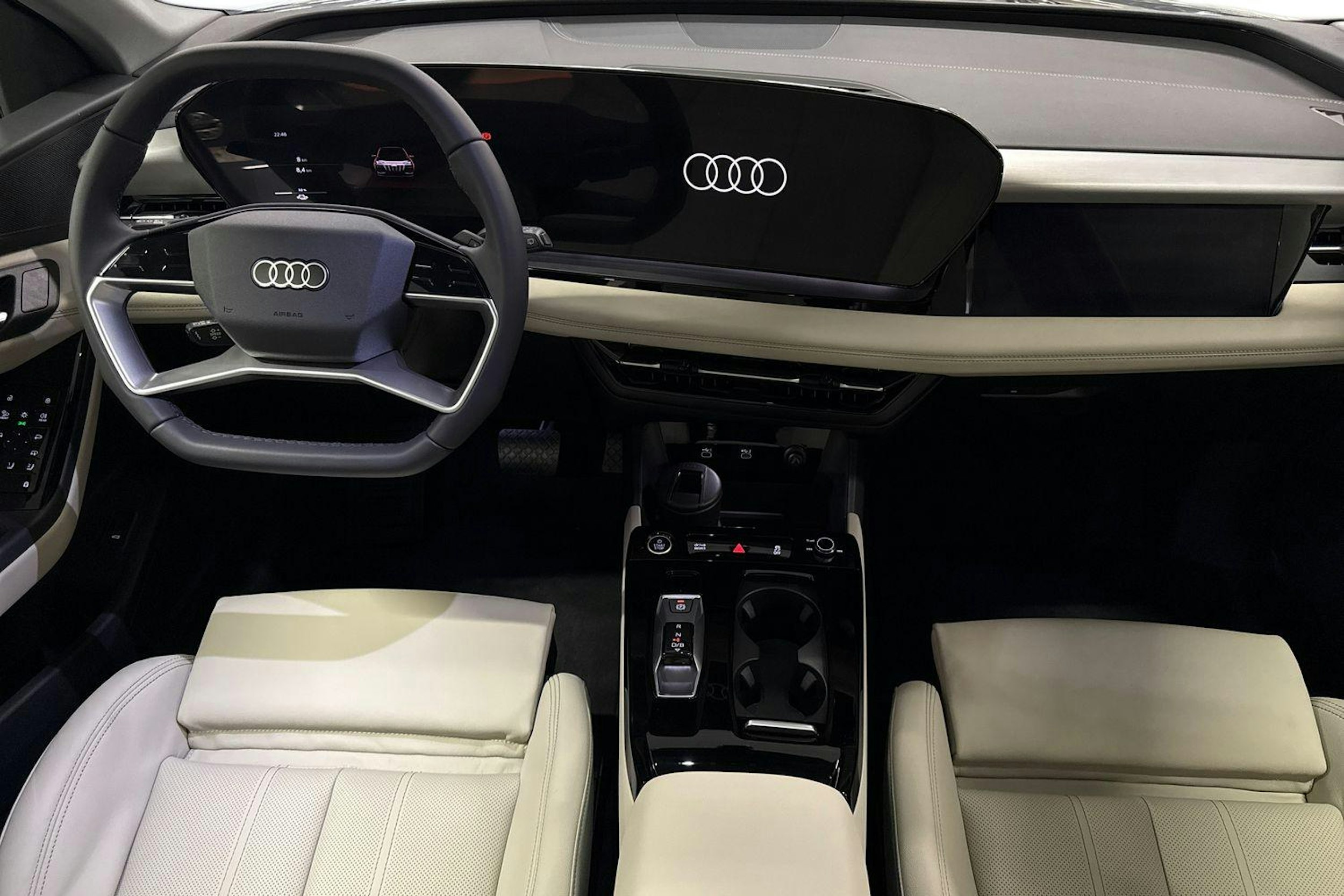 met. harmaa Audi Q6 e-tron 2025 kuva 7.