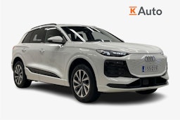 met. valkoinen Audi Q6 e-tron 2025 kuva 1.