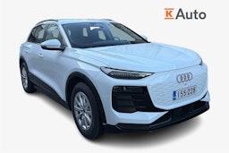 Valkoinen Audi Q6 e-tron 2025 kuva 1.