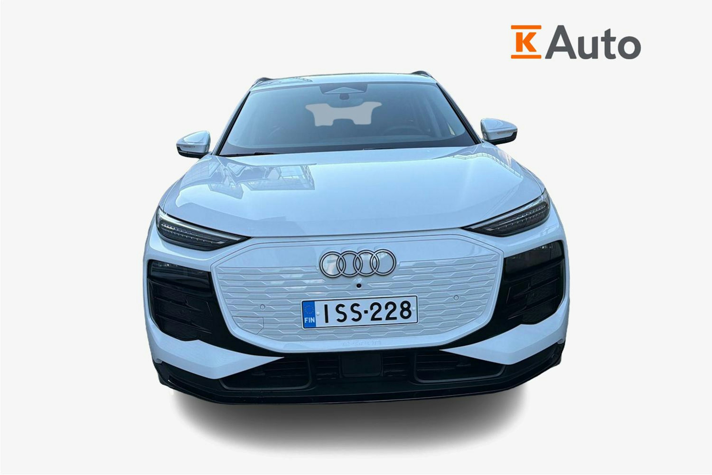 Valkoinen Audi Q6 e-tron 2025 kuva 4.