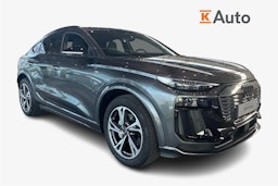 harmaa Audi Q6 e-tron 2025 kuva 1.