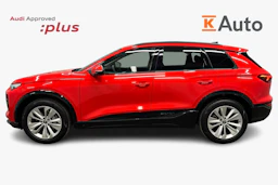 punainen Audi Q6 e-tron 2025 kuva 5.
