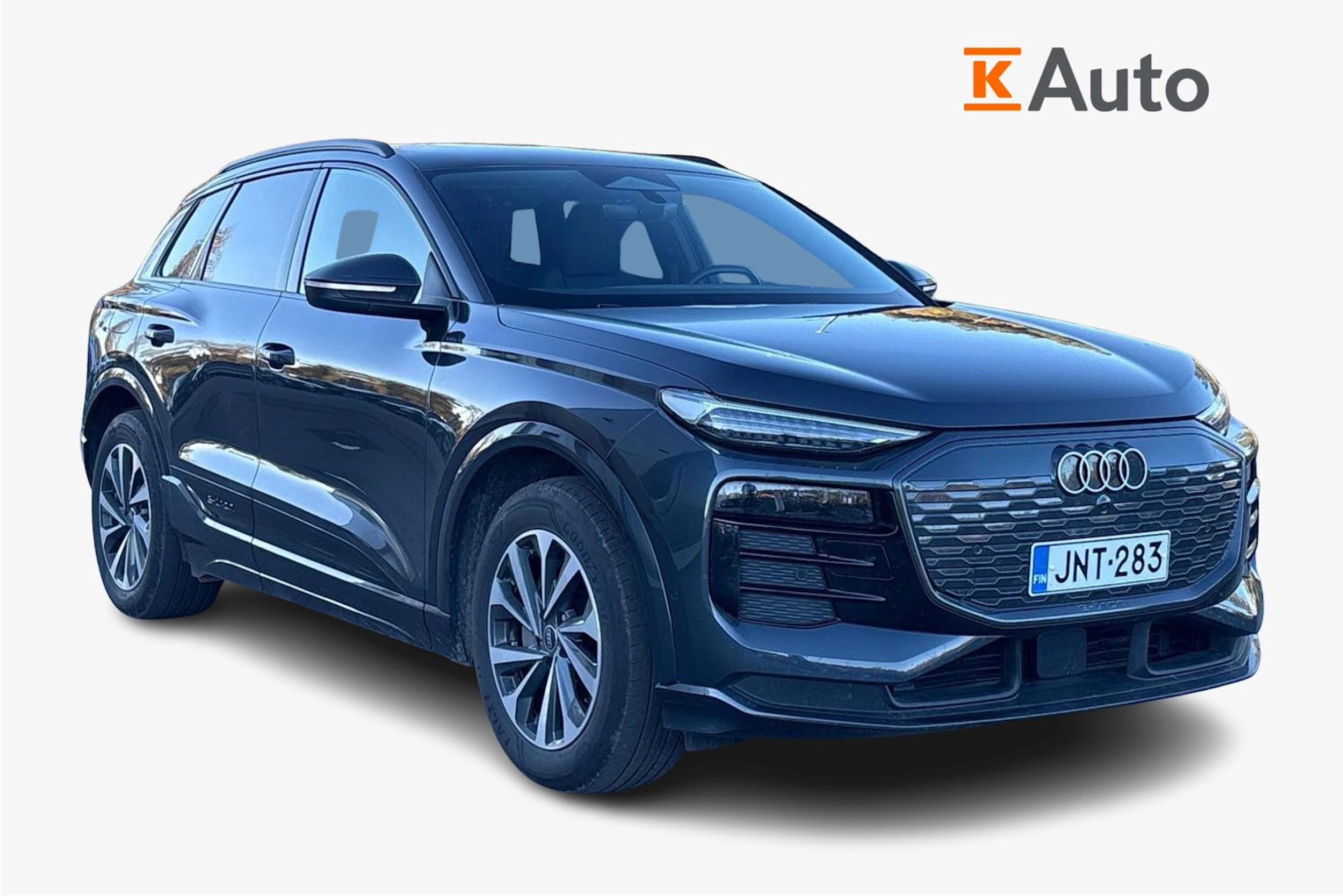 met. harmaa Audi Q6 e-tron 2025 kuva 1.