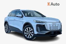 met. valkoinen Audi Q6 e-tron 2025 kuva 1.