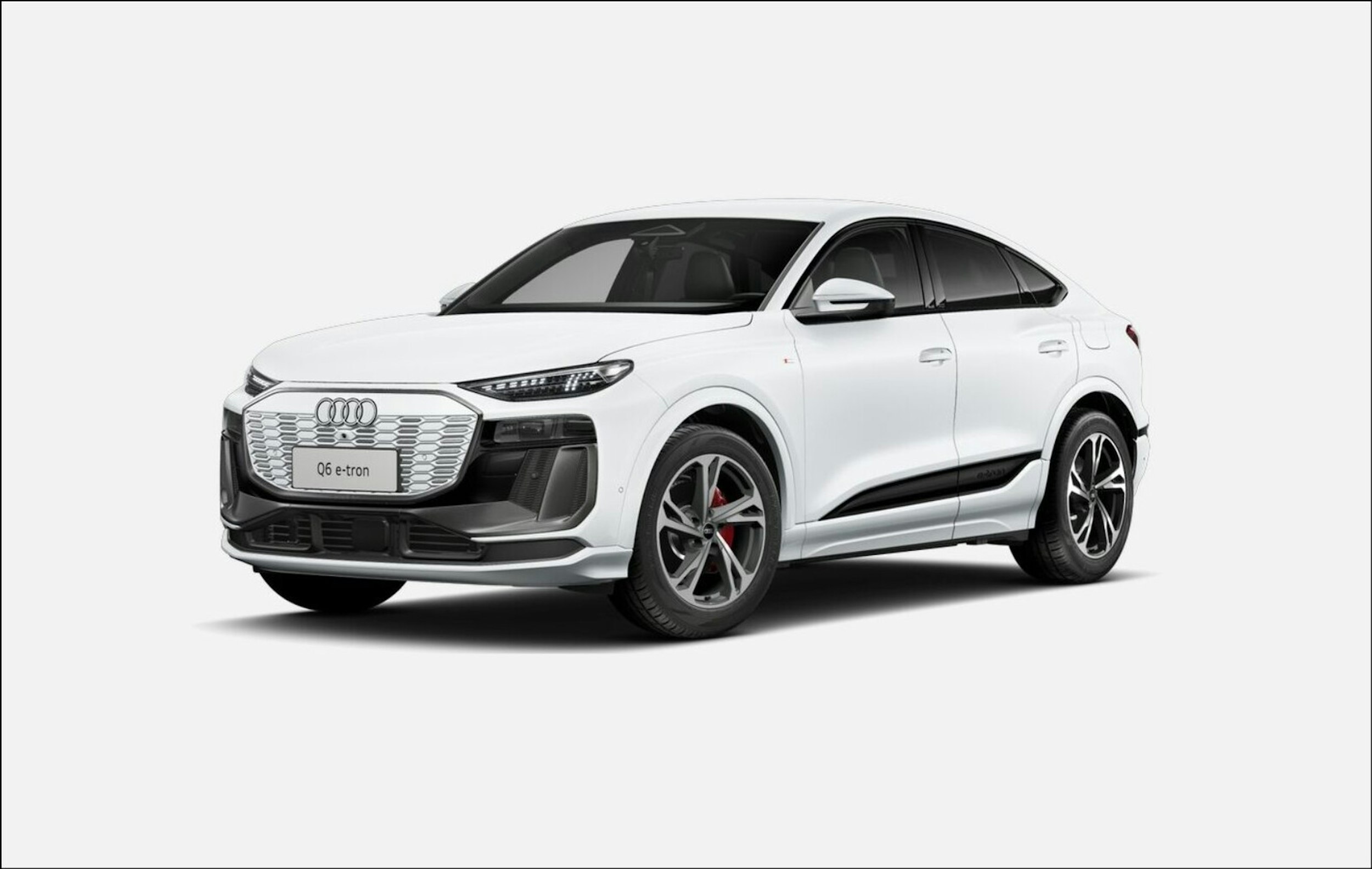 met. valkoinen Audi Q6 e-tron 2025 kuva 1.