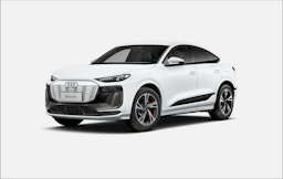met. valkoinen Audi Q6 e-tron 2025 kuva 1.