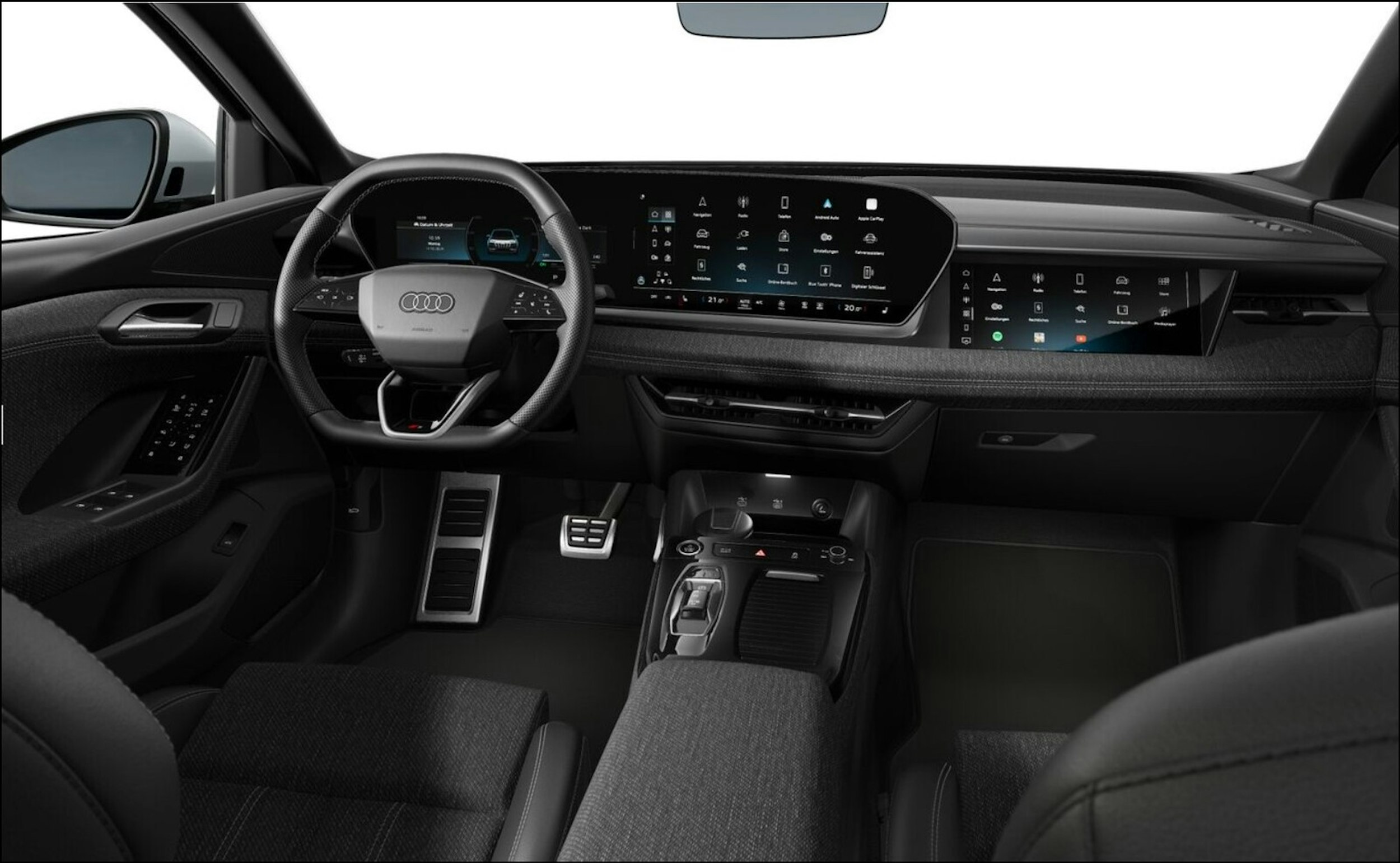 met. valkoinen Audi Q6 e-tron 2025 kuva 7.