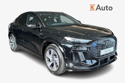 musta Audi Q6 e-tron 2025 kuva 1.