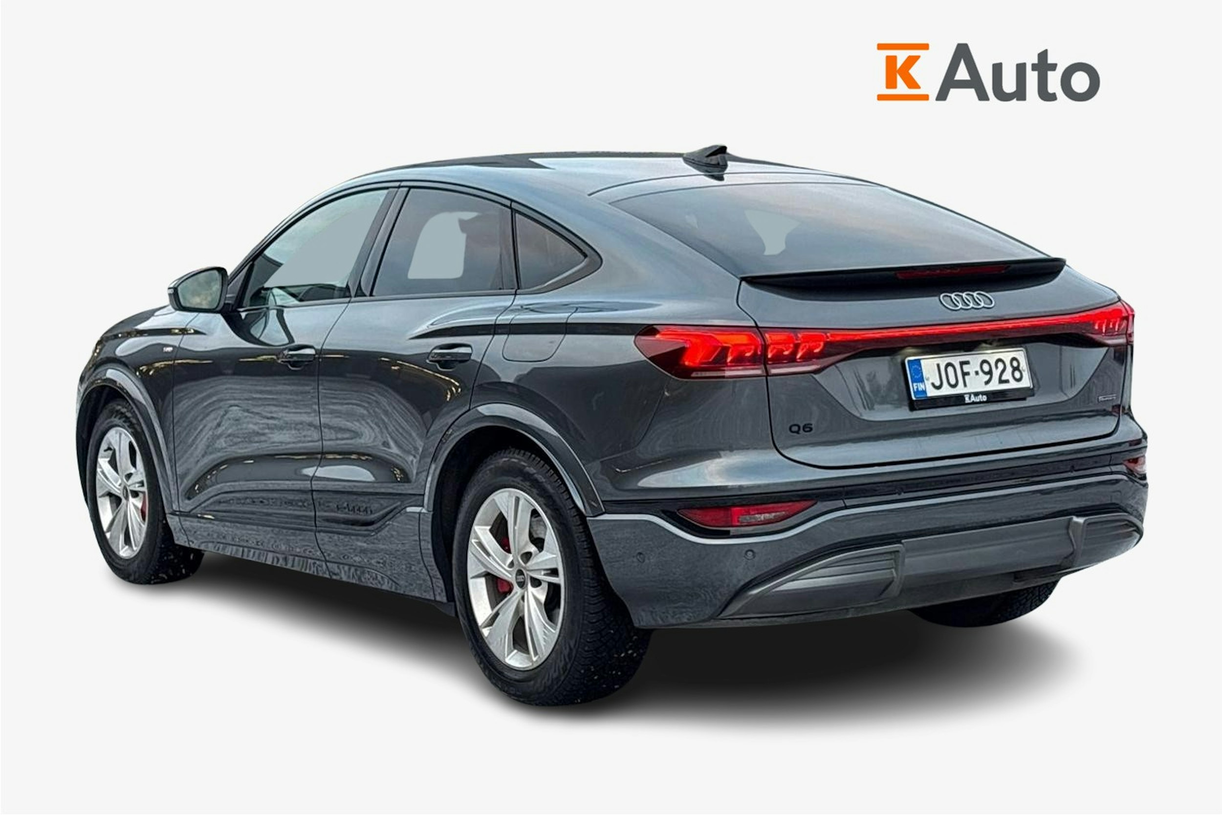 Harmaa Audi Q6 e-tron 2025 kuva 2.