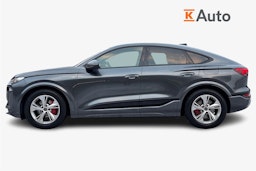 Harmaa Audi Q6 e-tron 2025 kuva 6.