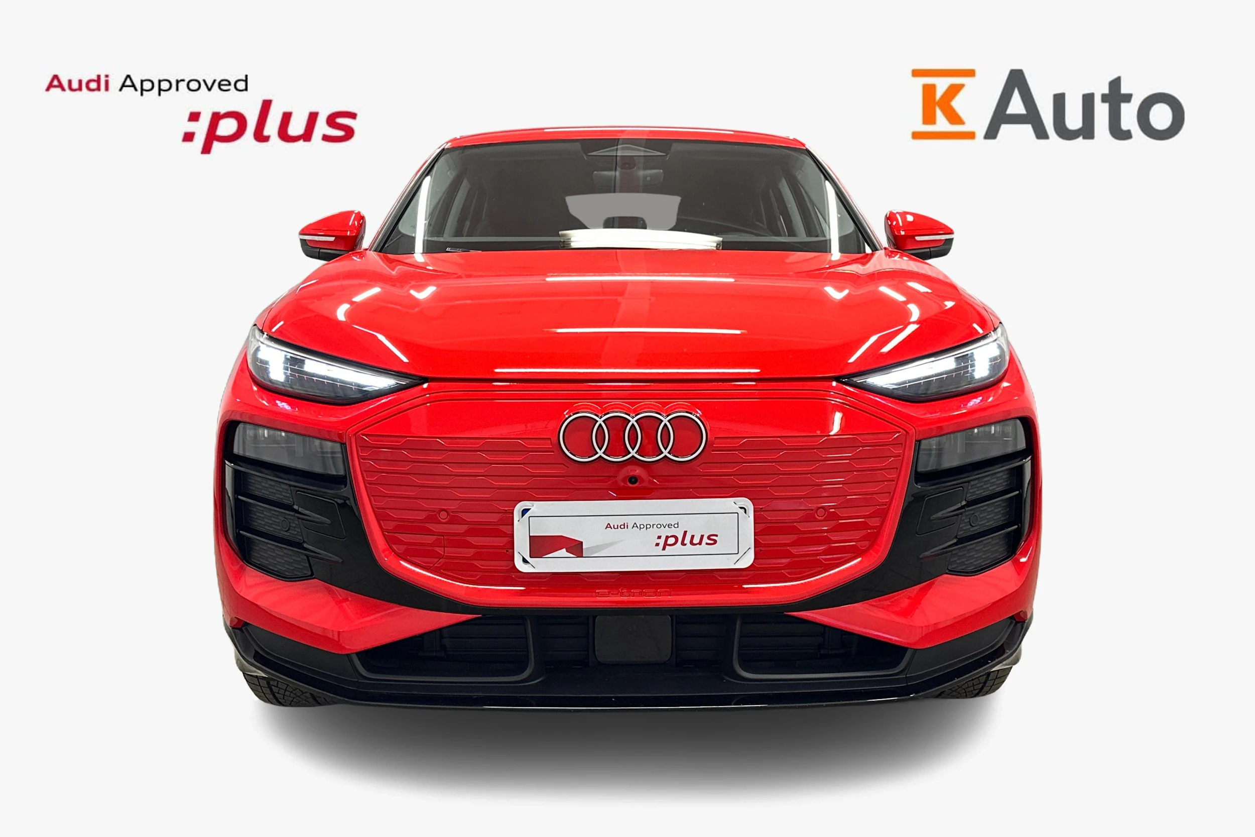 punainen Audi Q6 e-tron 2025 kuva 4.