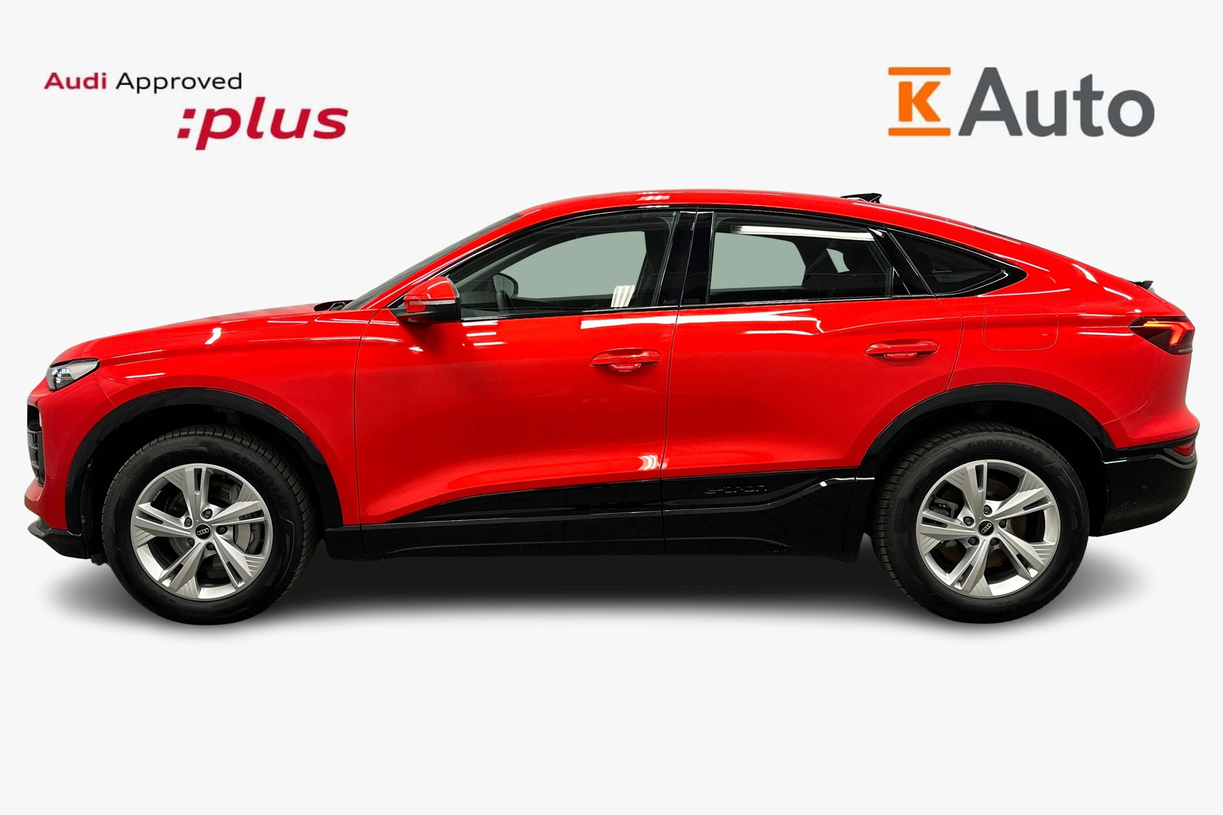 punainen Audi Q6 e-tron 2025 kuva 5.
