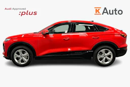 punainen Audi Q6 e-tron 2025 kuva 5.