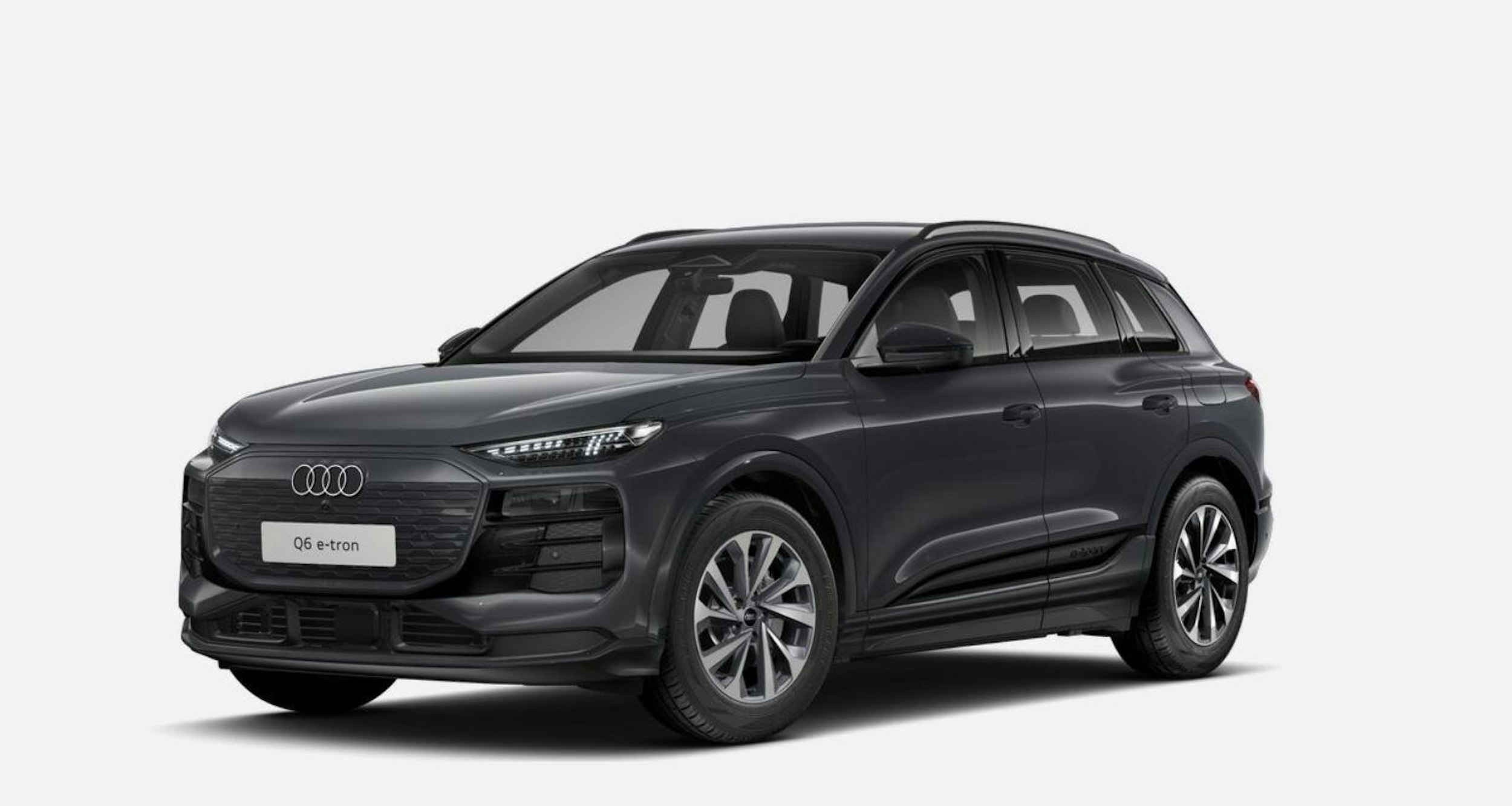 harmaa Audi Q6 e-tron 2025 kuva 1.