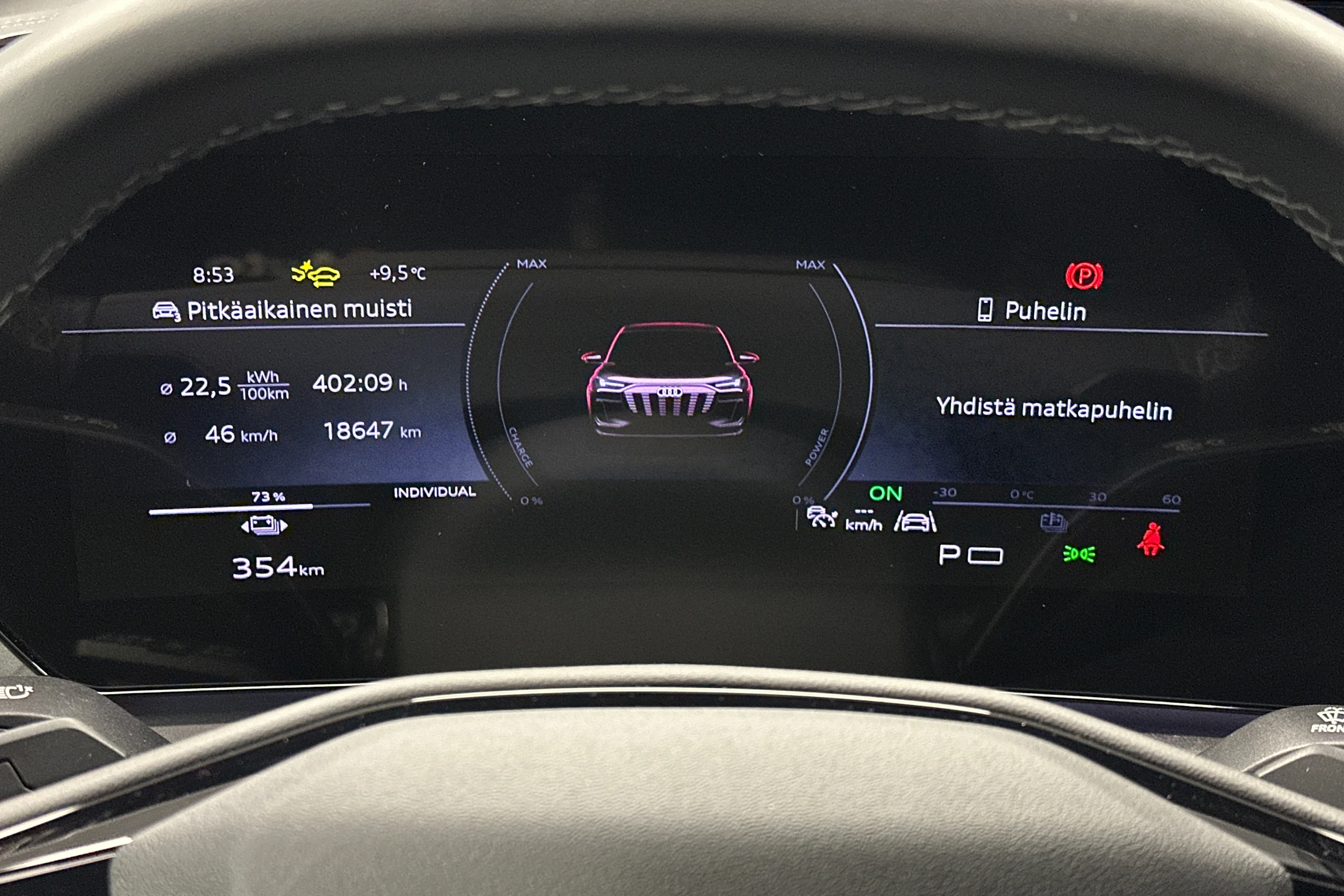 harmaa Audi Q6 e-tron 2025 kuva 25.