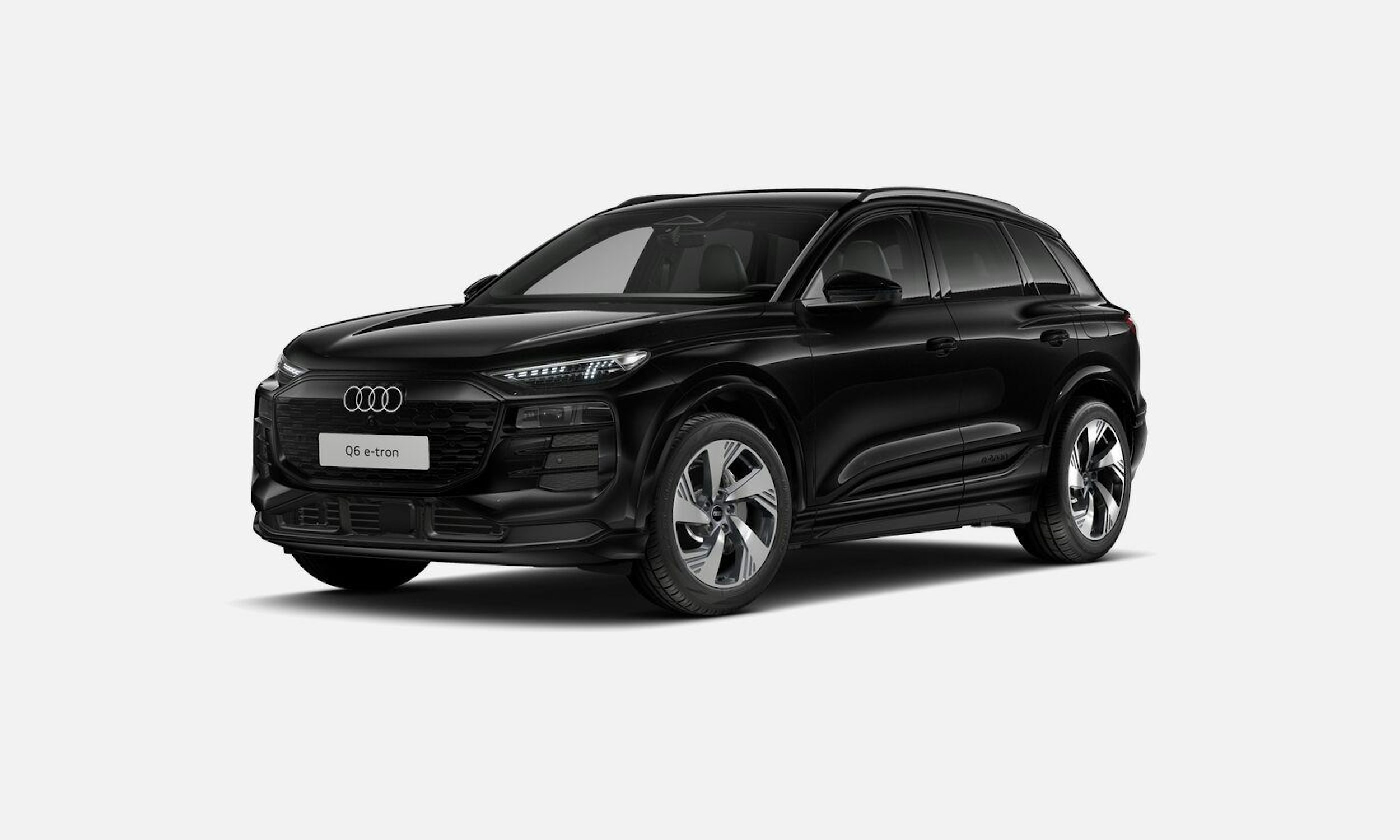 musta Audi Q6 e-tron 2025 kuva 1.