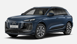 sininen Audi Q6 e-tron 2025 kuva 1.