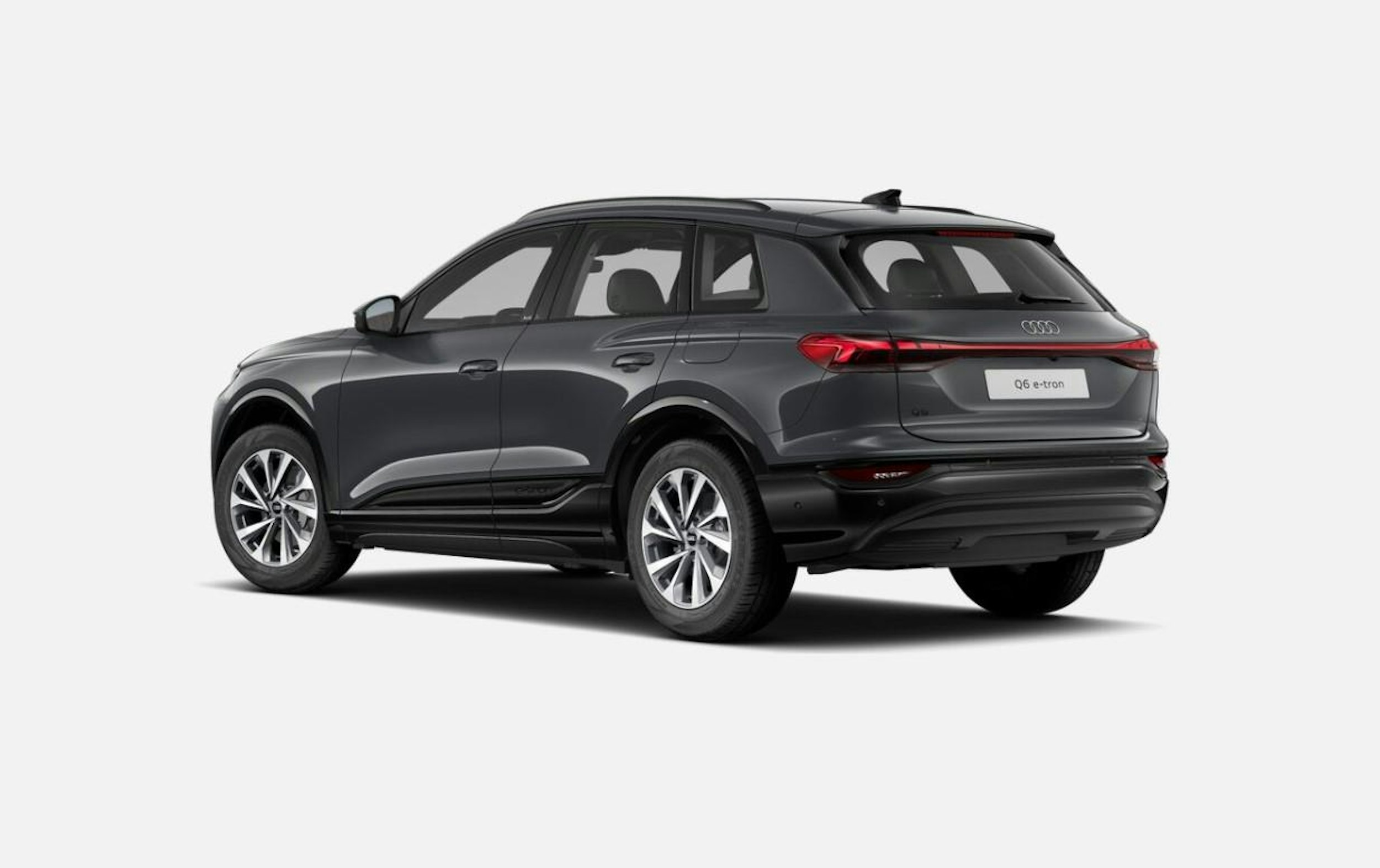 harmaa Audi Q6 e-tron 2025 kuva 4.