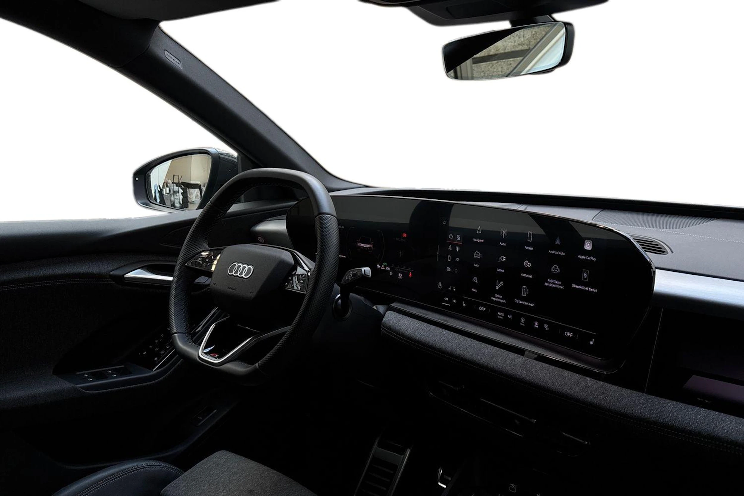 harmaa Audi Q6 e-tron 2025 kuva 7.