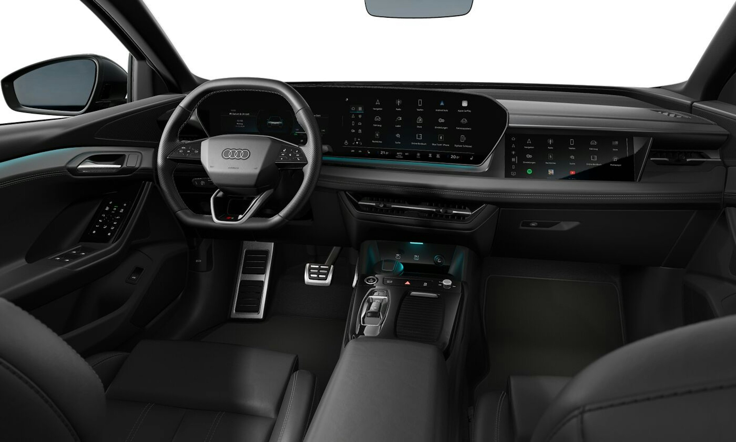 harmaa Audi Q6 e-tron 2025 kuva 8.