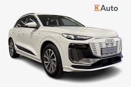 met. valkoinen Audi Q6 e-tron 2025 kuva 1.