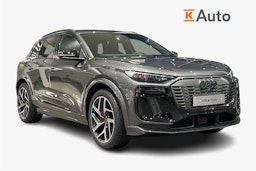 harmaa Audi Q6 e-tron 2025 kuva 1.