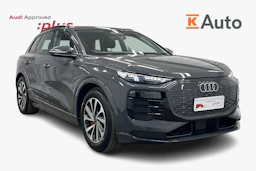 harmaa Audi Q6 e-tron 2025 kuva 1.