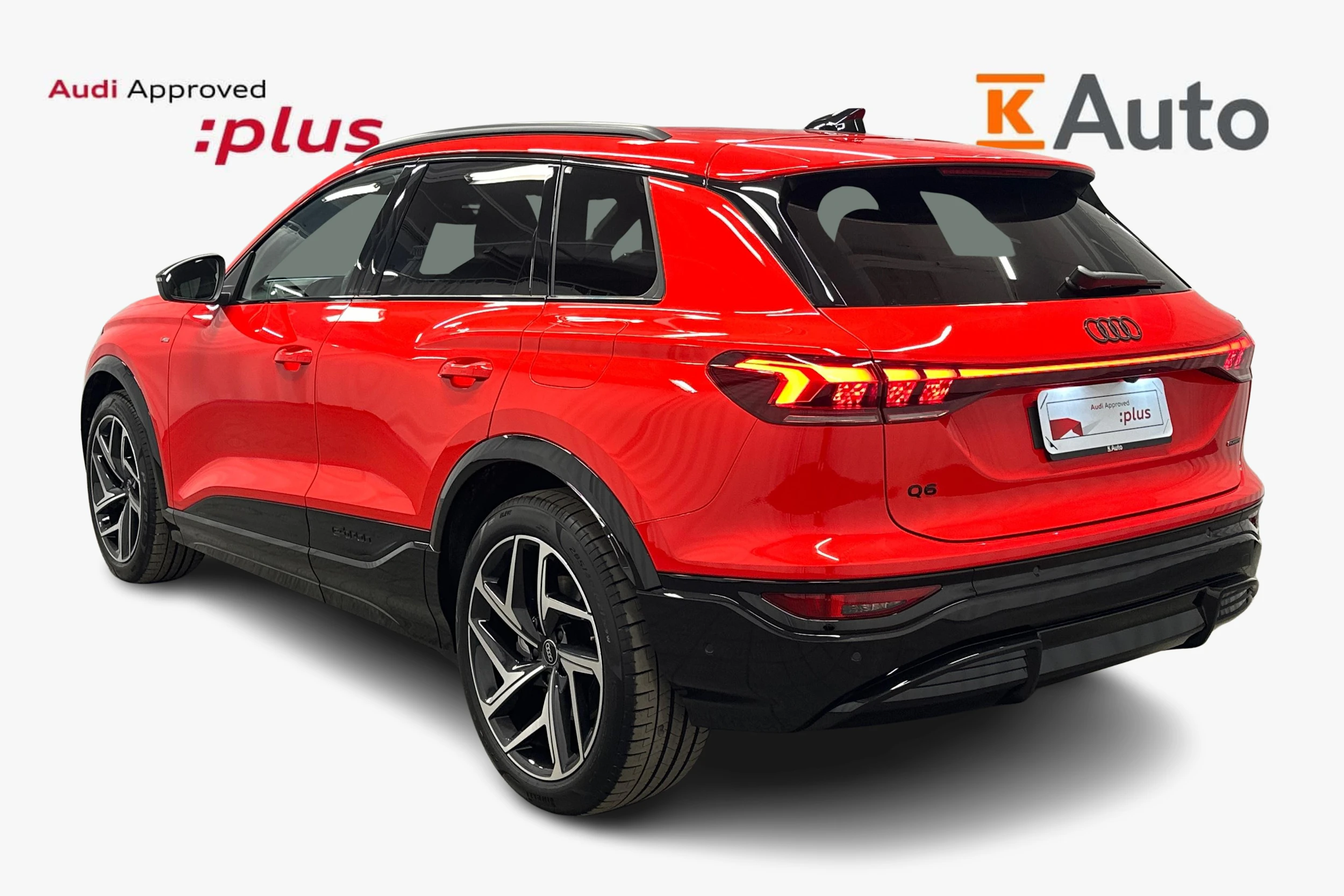 punainen Audi Q6 e-tron 2025 kuva 2.