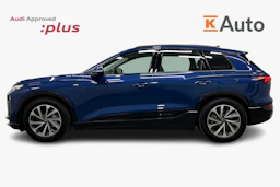 sininen Audi Q6 e-tron 2025 kuva 5.