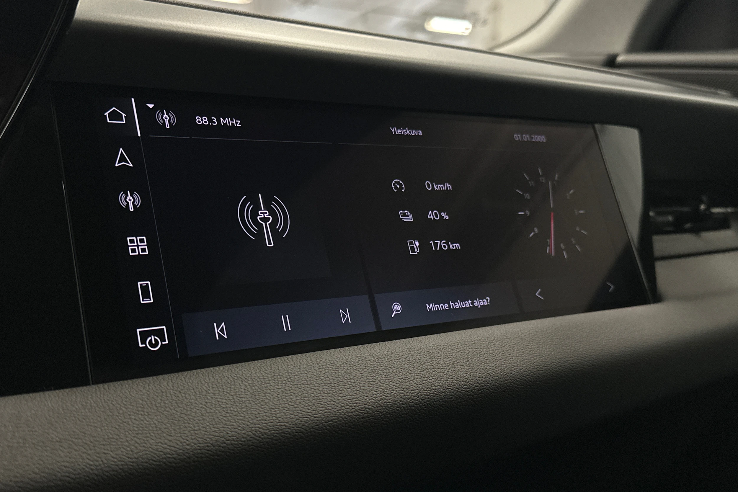 sininen Audi Q6 e-tron 2025 kuva 36.