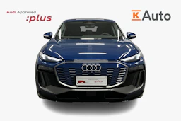 sininen Audi Q6 e-tron 2025 kuva 4.