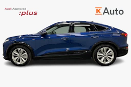 sininen Audi Q6 e-tron 2025 kuva 5.