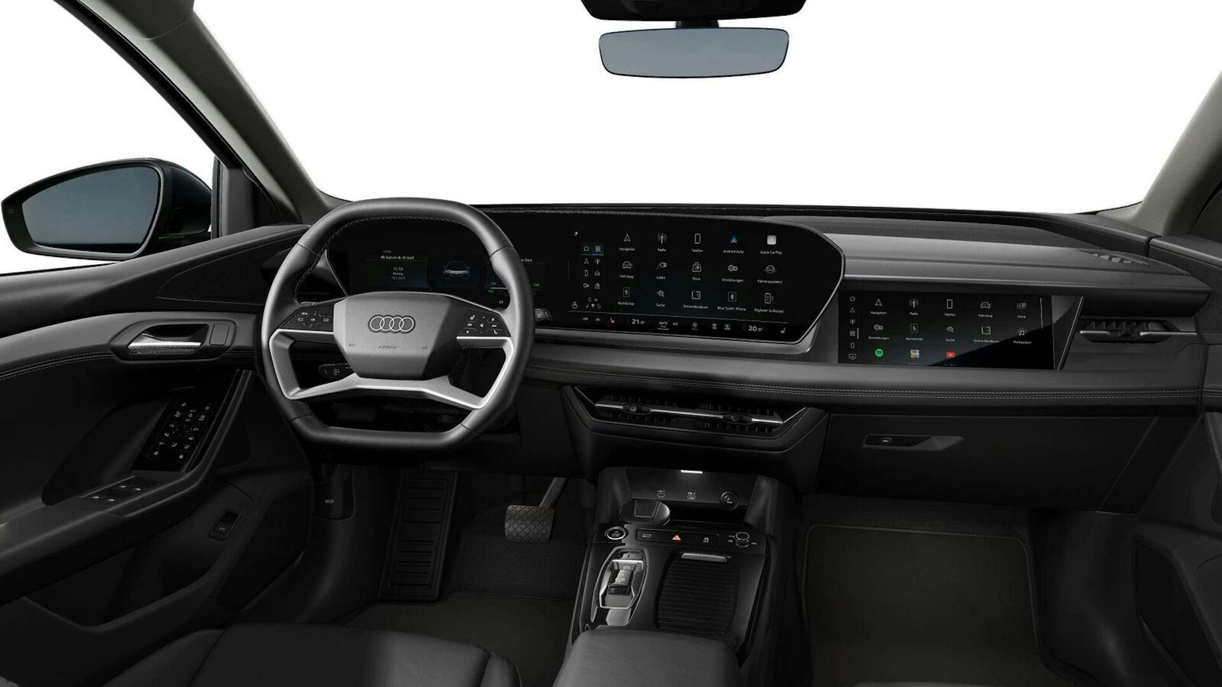 harmaa Audi Q6 e-tron 2025 kuva 8.
