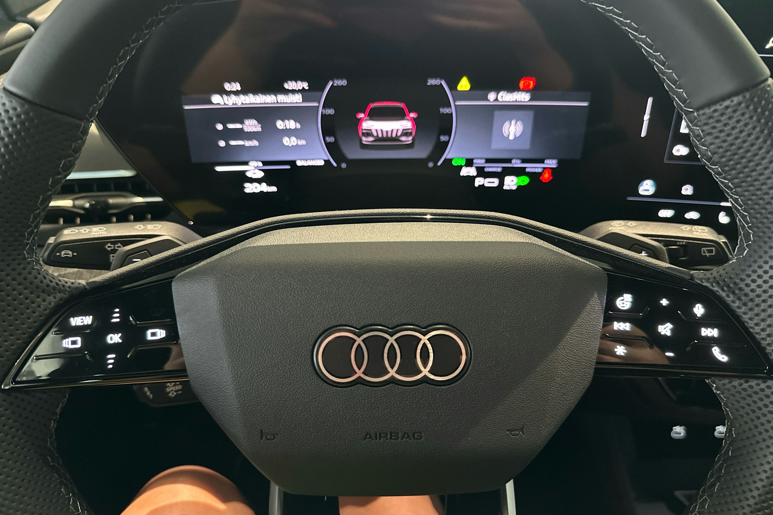 met. sininen Audi Q6 e-tron 2025 kuva 21.