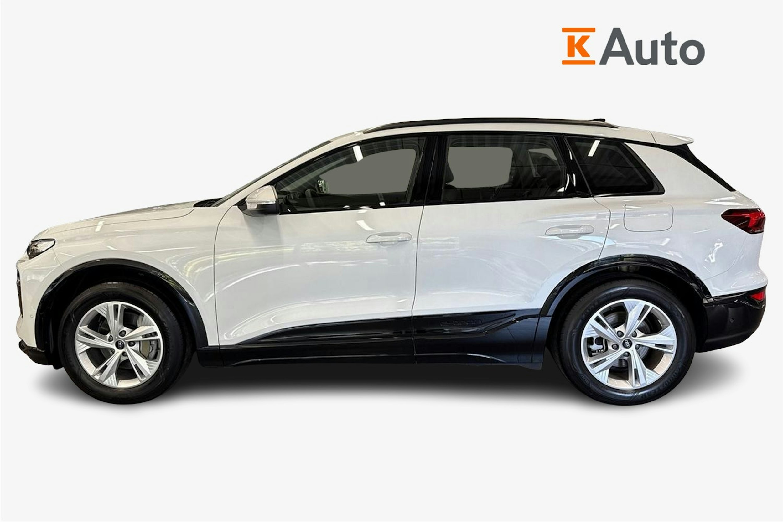 met. valkoinen Audi Q6 e-tron 2025 kuva 5.